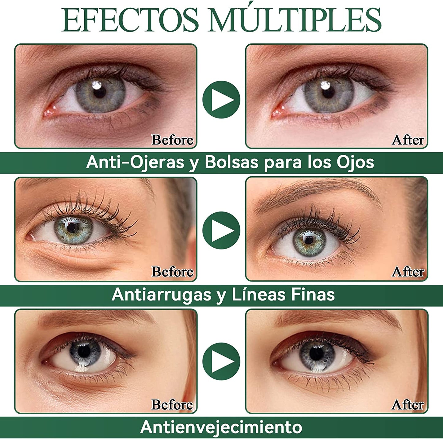 Parches de ojos Aloe Vera Skincare® (60 unidades)